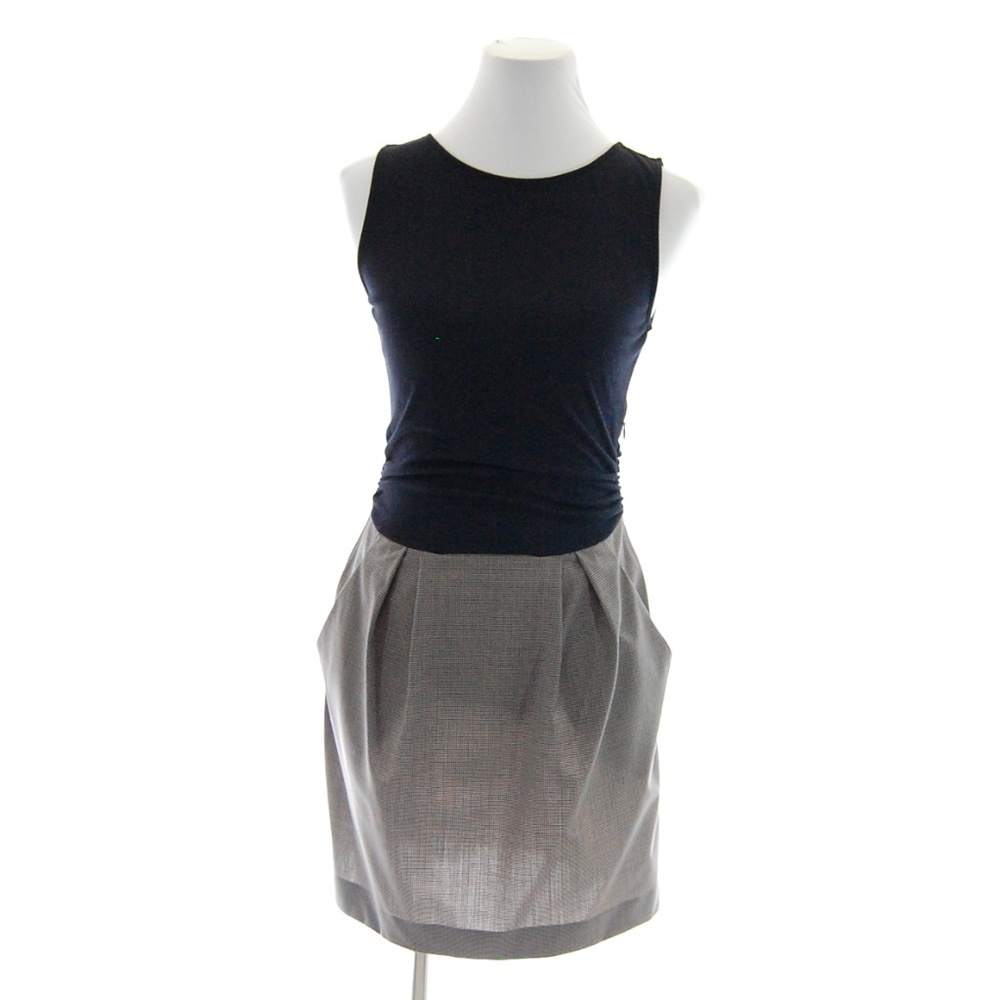 SALE -- Theory Wool Faux-2-Piece Dress
